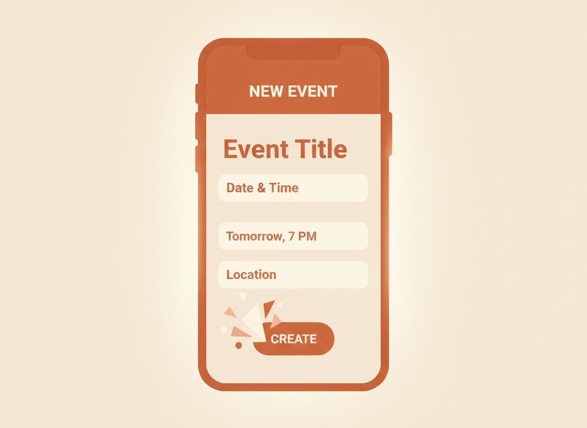Create your event